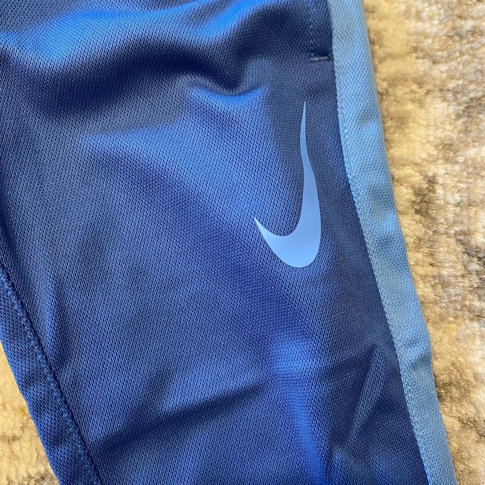 NIKE Dri-Fit Athletic Pull-on Blue Pants 2T - Picture 2 of 8